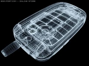 motorola v635 cell phone 3D Model