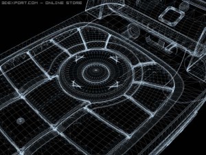 motorola v635 cell phone 3D Model