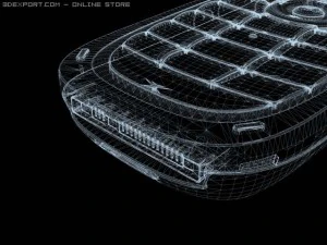 motorola v635 cell phone 3D Model