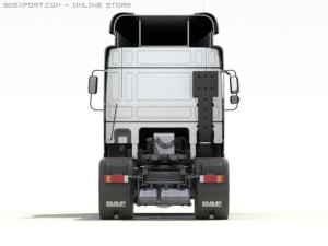 daf 95 xf truck 3D Model