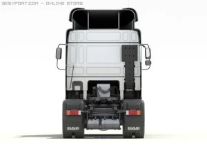 daf 95 xf truck 3D Model
