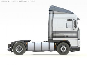 daf 95 xf truck 3D Model