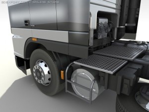 daf 95 xf truck 3D Model