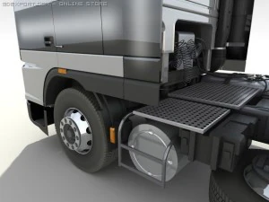 daf 95 xf truck 3D Model