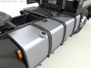 daf 95 xf truck 3D Model