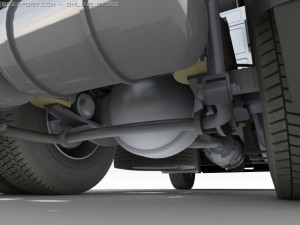 daf 95 xf truck 3D Model