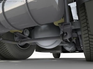 daf 95 xf truck 3D Model