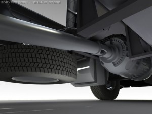 daf 95 xf truck 3D Model