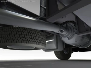 daf 95 xf truck 3D Model