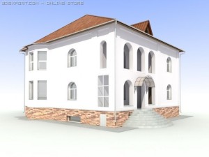 cottage 3D 모델