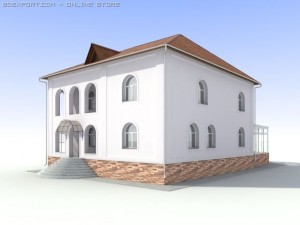 cottage 3D 모델