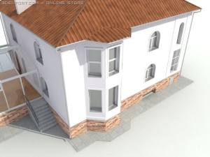 cottage 3D 모델