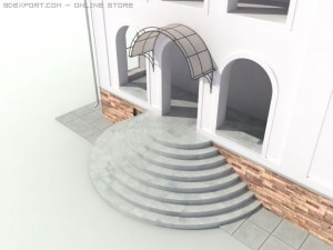 cottage 3D 모델