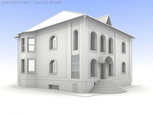 cottage 3D 모델