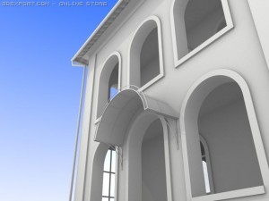cottage 3D 모델