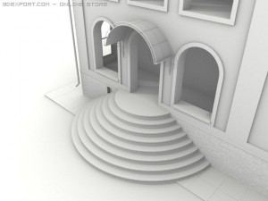 cottage 3D 모델