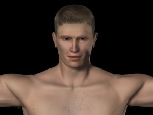 anatomic man 3D-Modell