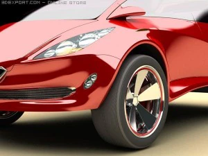 concept car   future design 3D Model