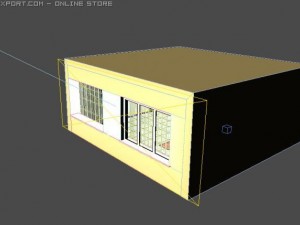 room modern class Model 3D