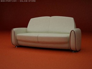 modern sofa 3Dモデル