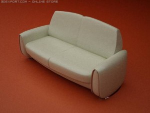 modern sofa 3D Model