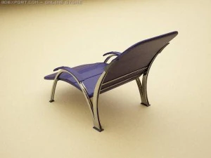 modern armchair 3D Model