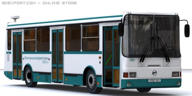 liaz 5256 3D-Modell .c4d .max .obj .3ds .fbx .stl .blend 