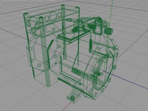 compressor Modèle 3D