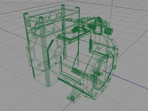compressor 3D Model