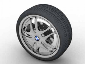 bmw wheel 3D Модель