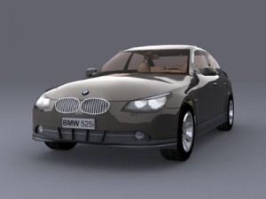 bmw 525i Modèle 3D