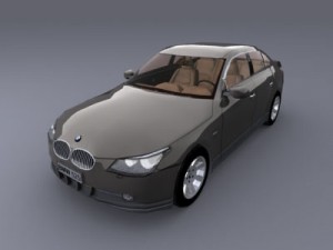 bmw 525i 3D Модель