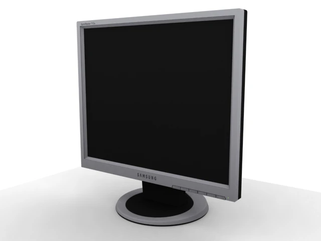 lcd monitor 3D Model .c4d .max .obj .3ds .fbx .stl .blend 