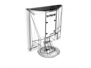 lcd monitor Modèle 3D