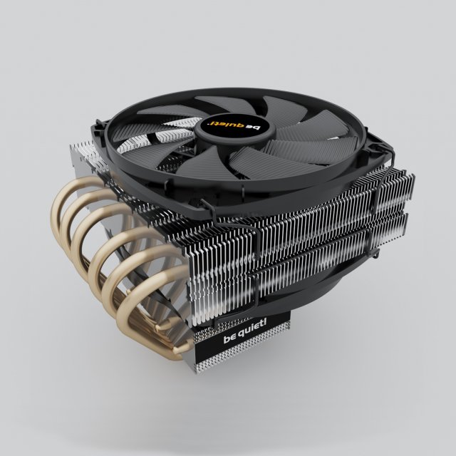 cpu cooling dark rock tf 3D 모델 .c4d .max .obj .3ds .fbx .stl .blend 