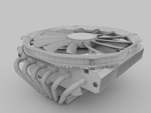 thermalright axp-200r 3D Modell