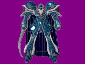 anime mech 3D Model