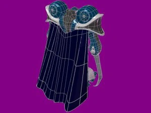 anime mech 3D Model