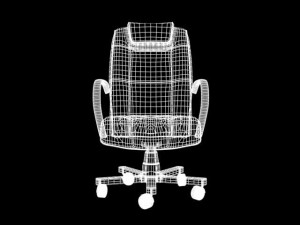 arm chair Model 3D