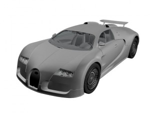 bugatti veyron 2006 Model 3D
