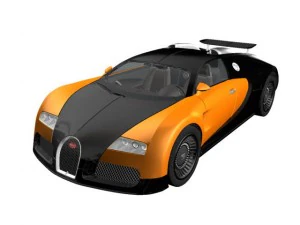 bugatti veyron 2006 3D Model