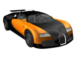 bugatti veyron 2006 3D Model