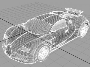 bugatti veyron 2006 3D Model