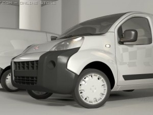 Fiat fiorino Modelo 3D