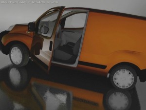 Fiat fiorino Modelo 3D