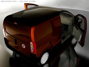 Fiat fiorino Modelo 3D