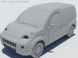 Fiat fiorino Modelo 3D