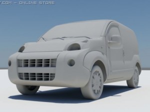 Fiat fiorino Modelo 3D