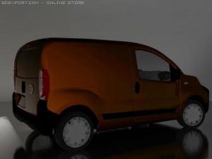 Fiat fiorino Modelo 3D