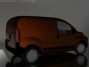 Fiat fiorino Modelo 3D